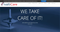 Desktop Screenshot of ivalticare.com